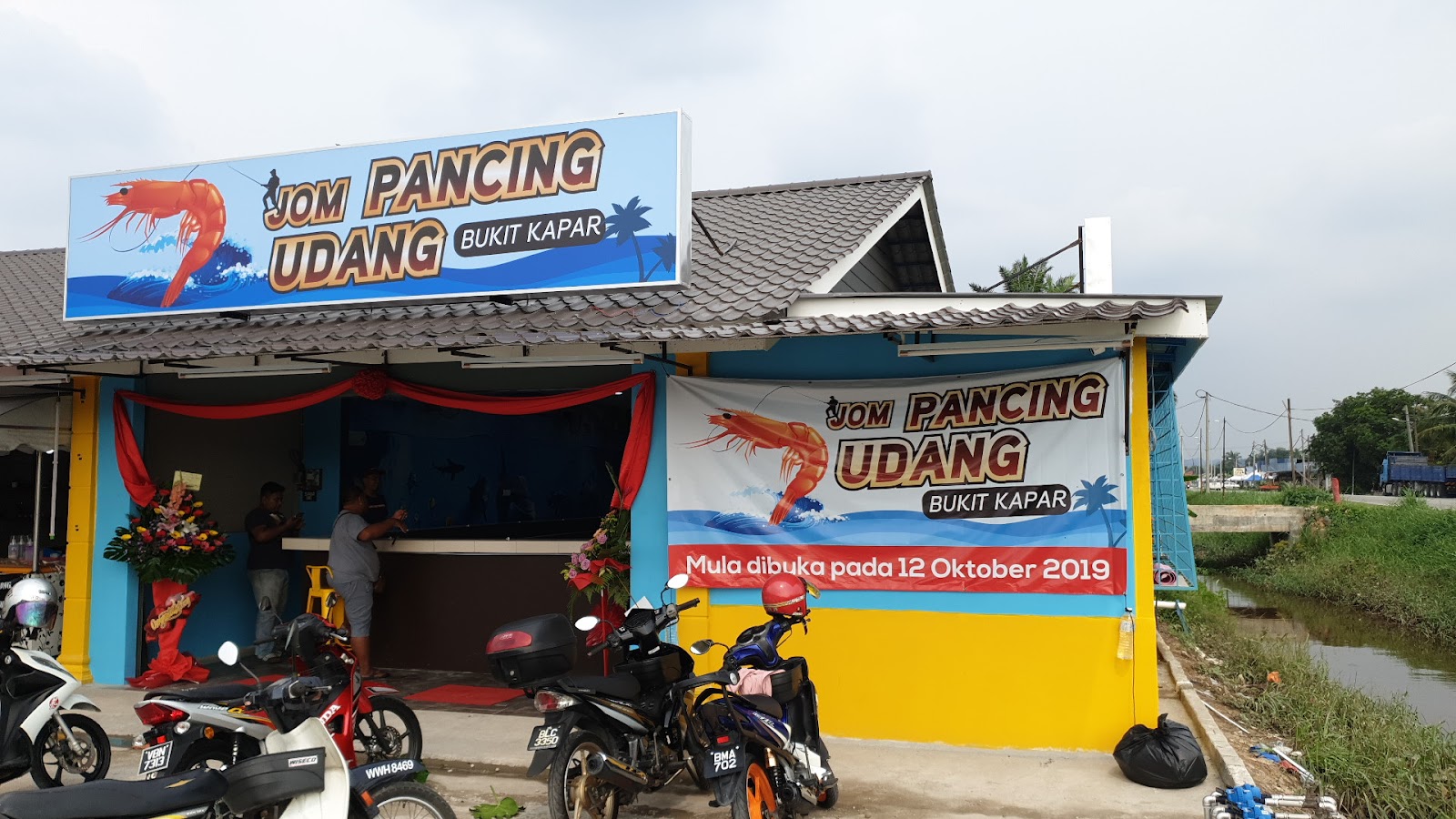 Jom Pancing Udang Bukit Kapar, kolam pancing di Klang, Selangor (gambar 3)