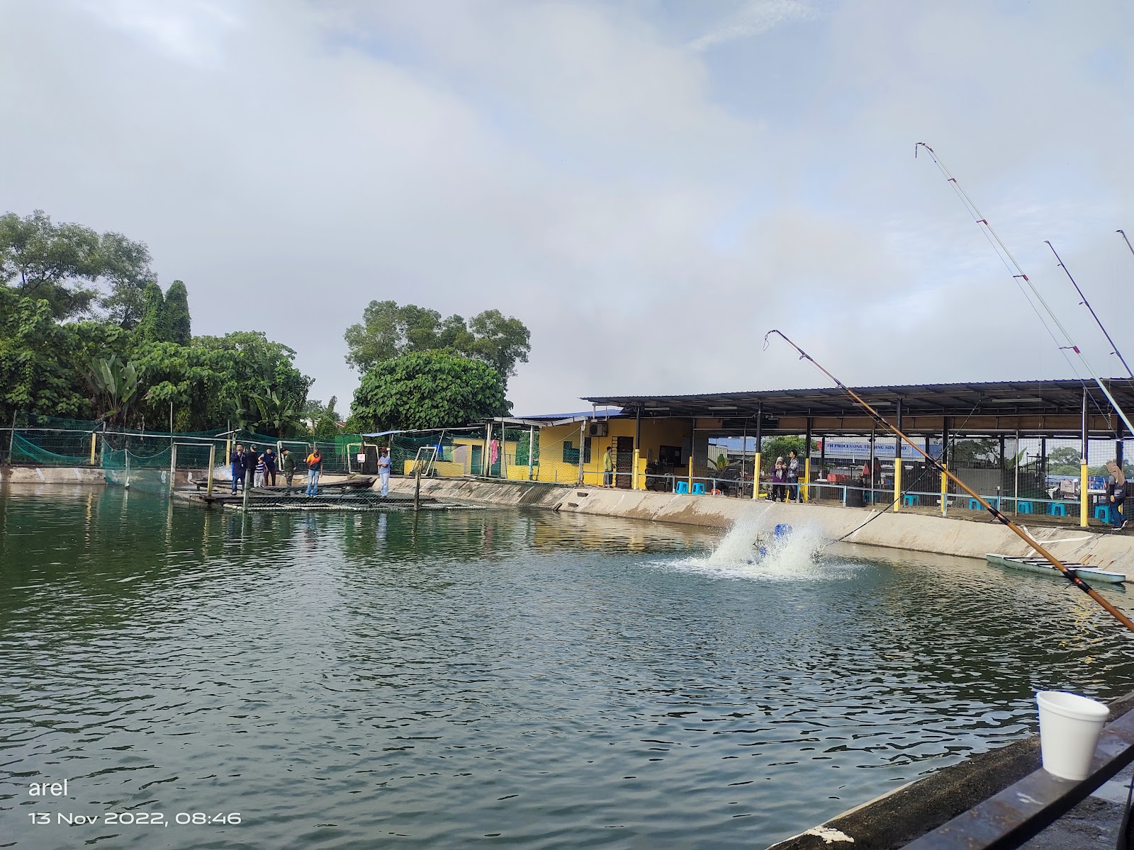 Kolam pancing AQUARIQ FISHING PARADISE