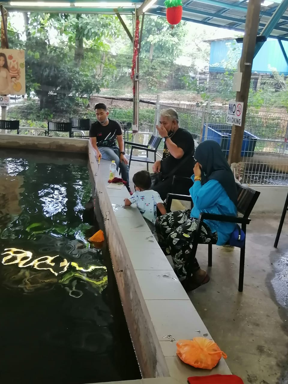 Kolam Pancing Kak Wan (Kolam Lum Brothers), kolam pancing di Kuala Lumpur (gambar 3)