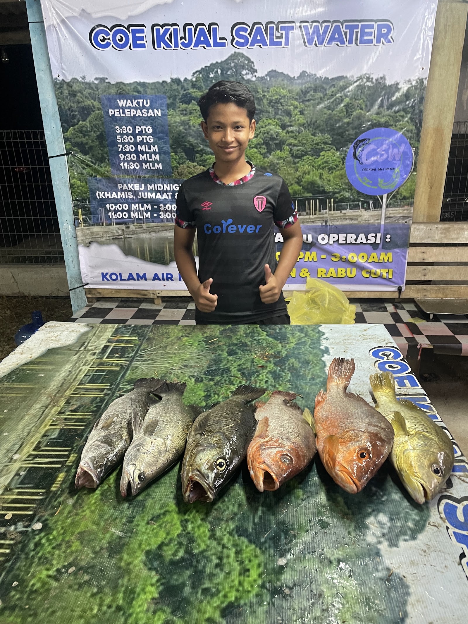 Kolam Memancing Air Masin Kijal, kolam pancing di Kijal, Terengganu (gambar 2)