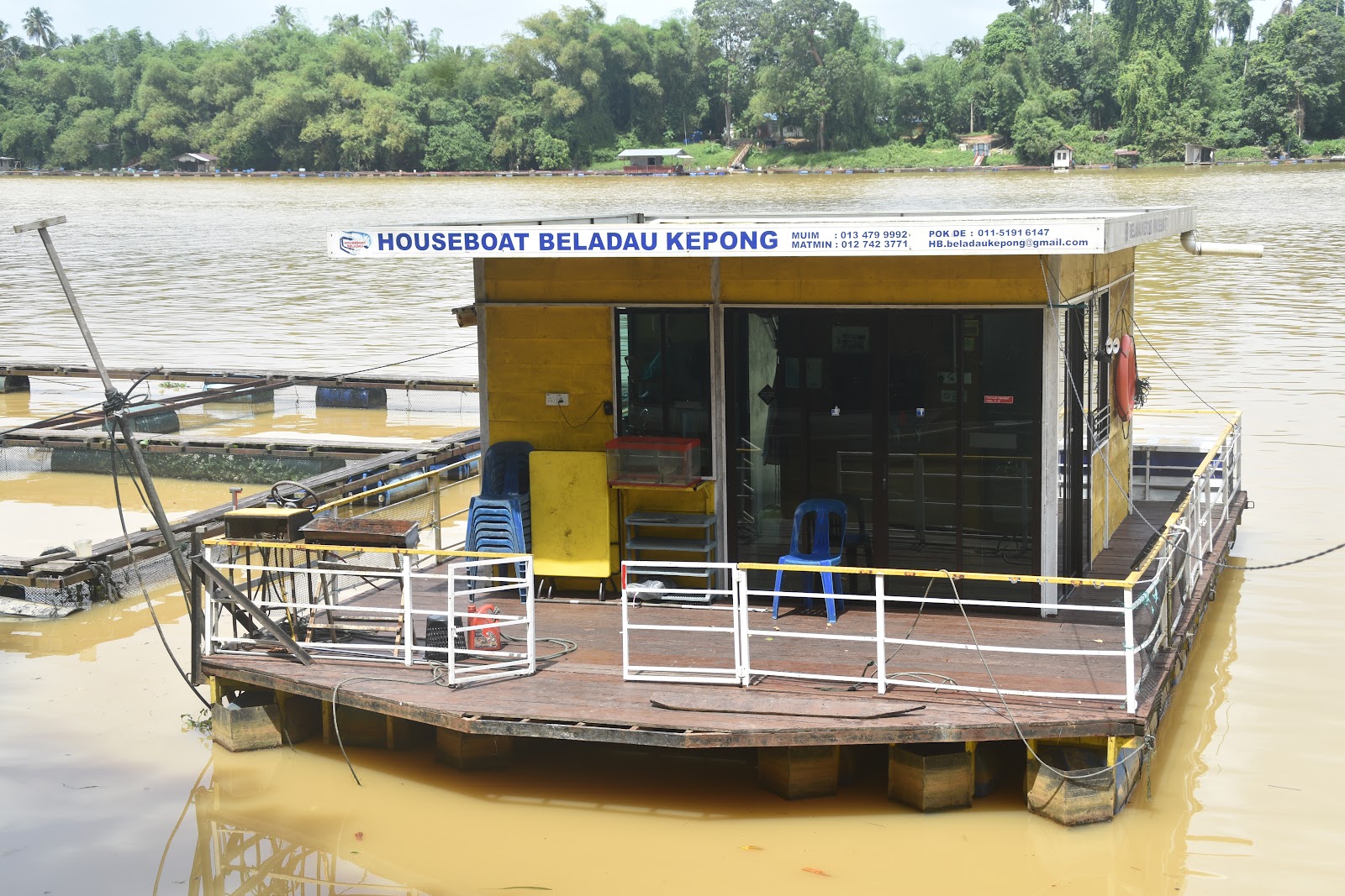 Kolam pancing Dataran Pengkalan Penambang