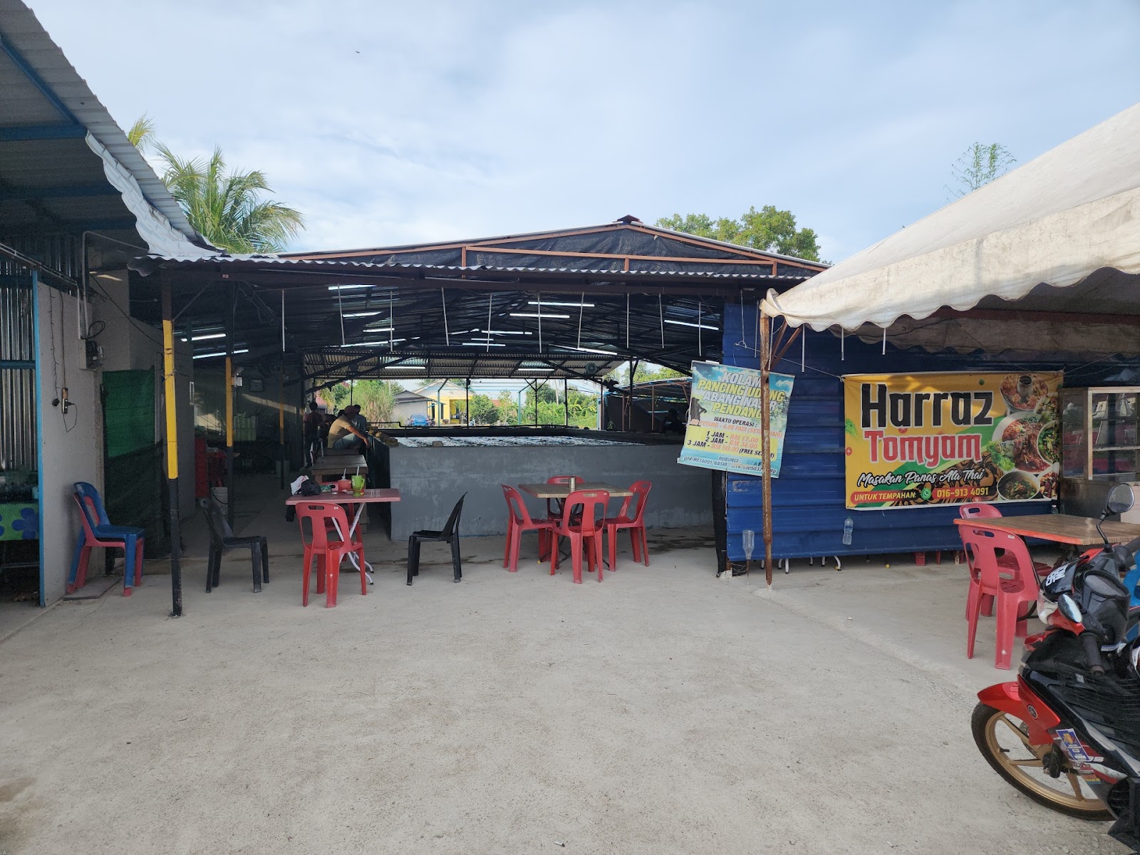 KOLAM PANCING UDANG GALAH ABANG NASIR, kolam pancing di Pendang, Kedah (gambar 2)