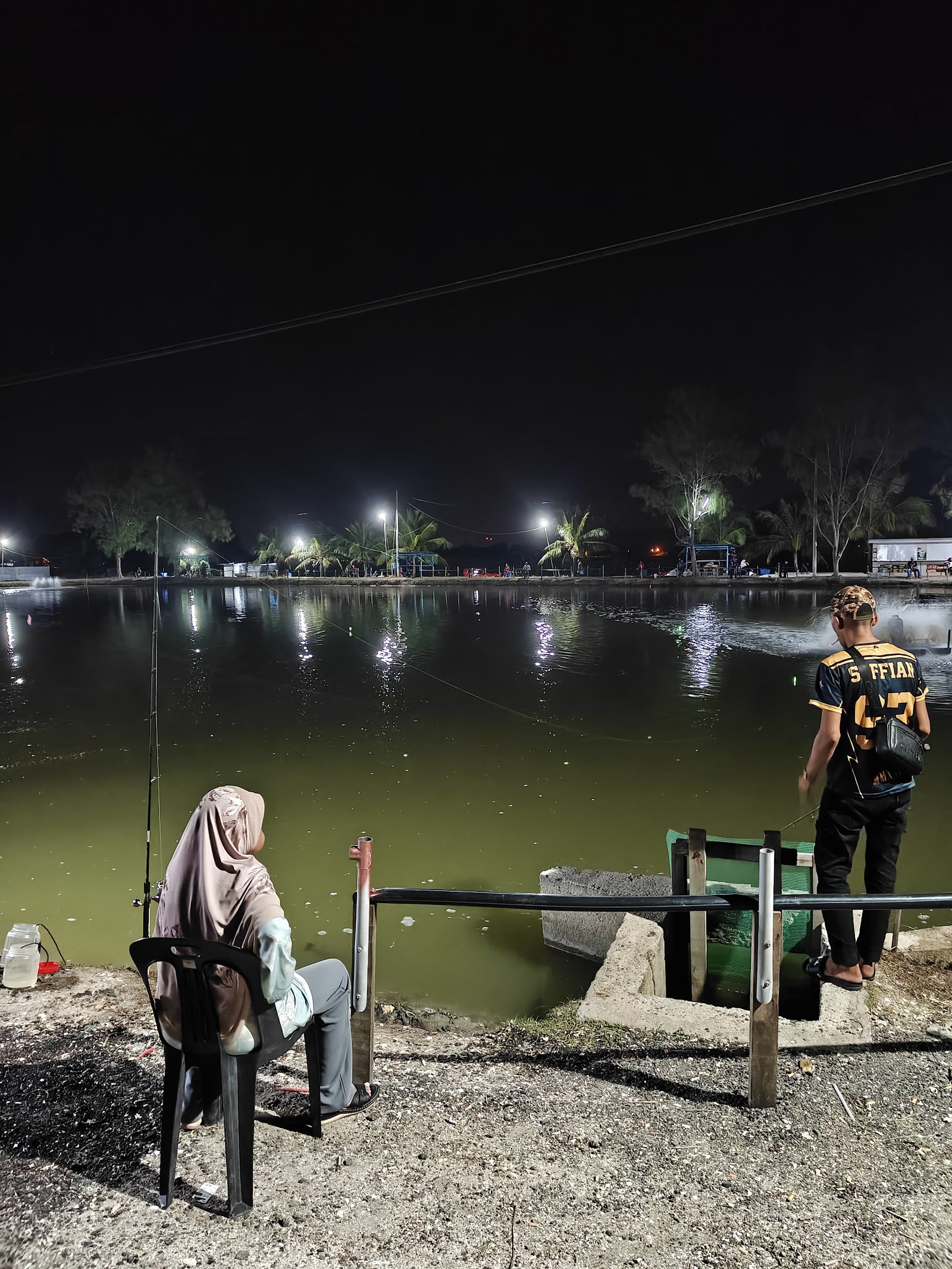 KMPM, fishing pond in Yan, Kedah (photo 2)
