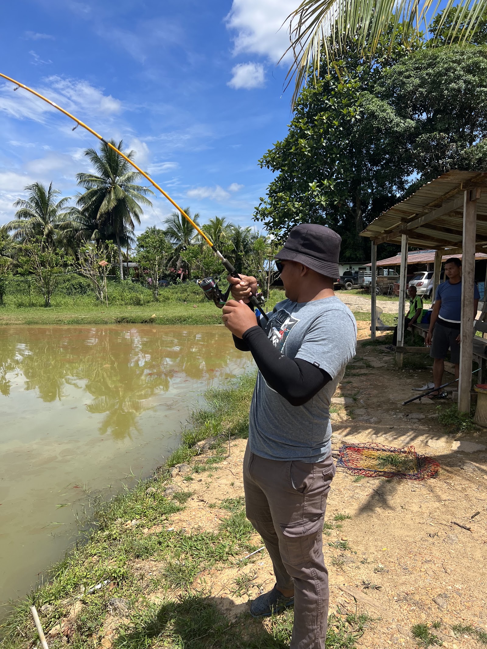 kolam pancing pencawang mela fishing pond
