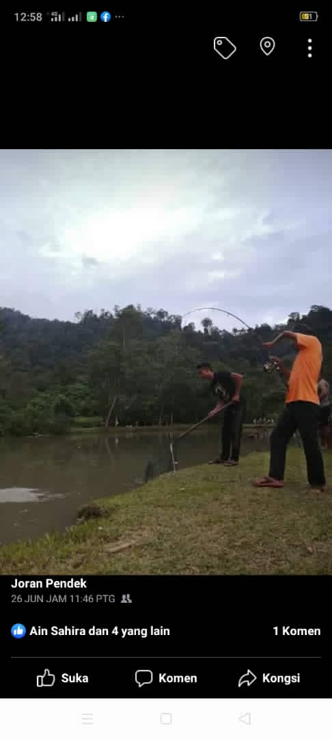 Kolam pancing joran pendek, fishing pond in Pahang (photo 1)
