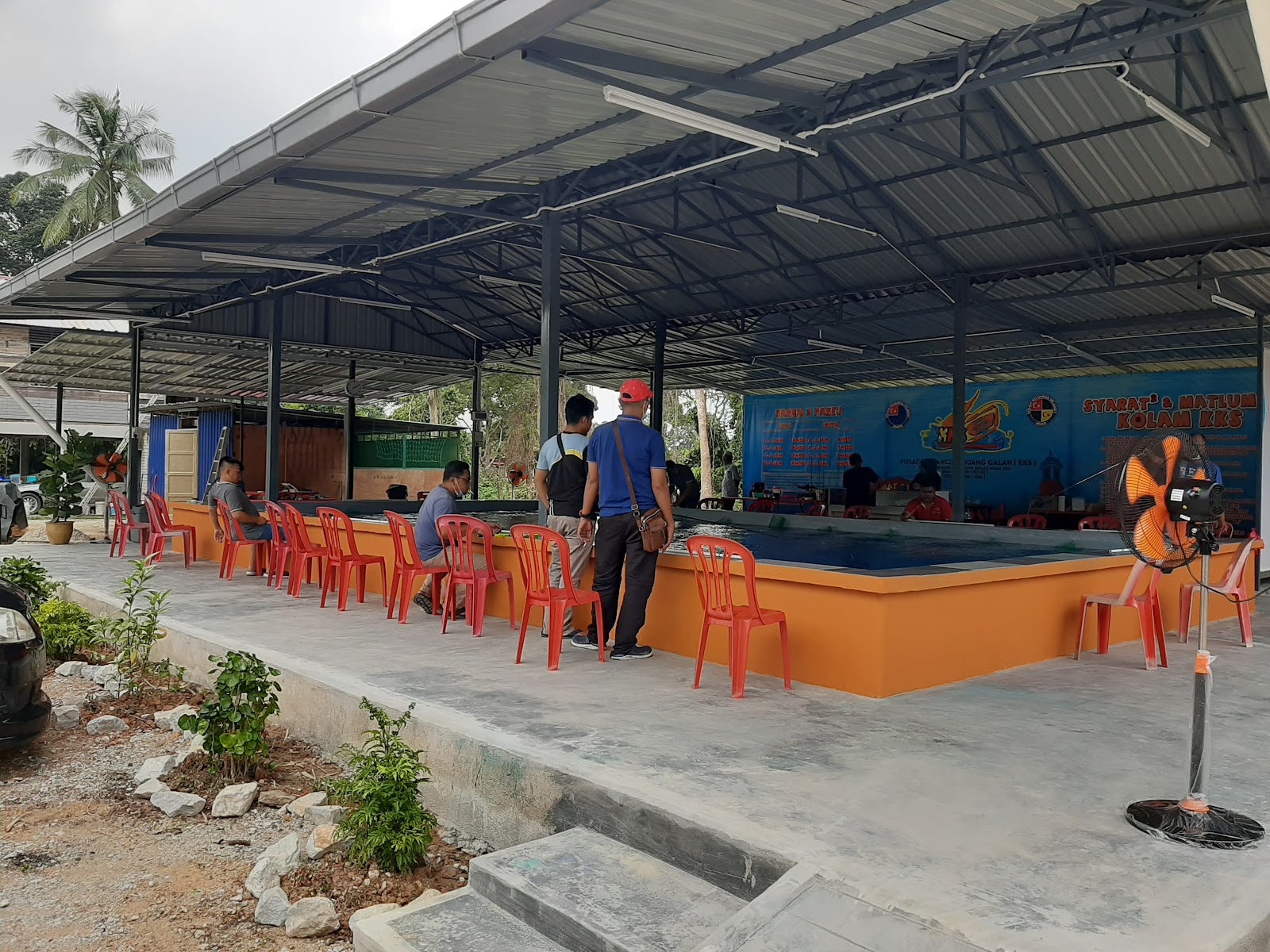 KOLAM UDANG KKS MUAR, kolam pancing di Muar, Johor (gambar 2)