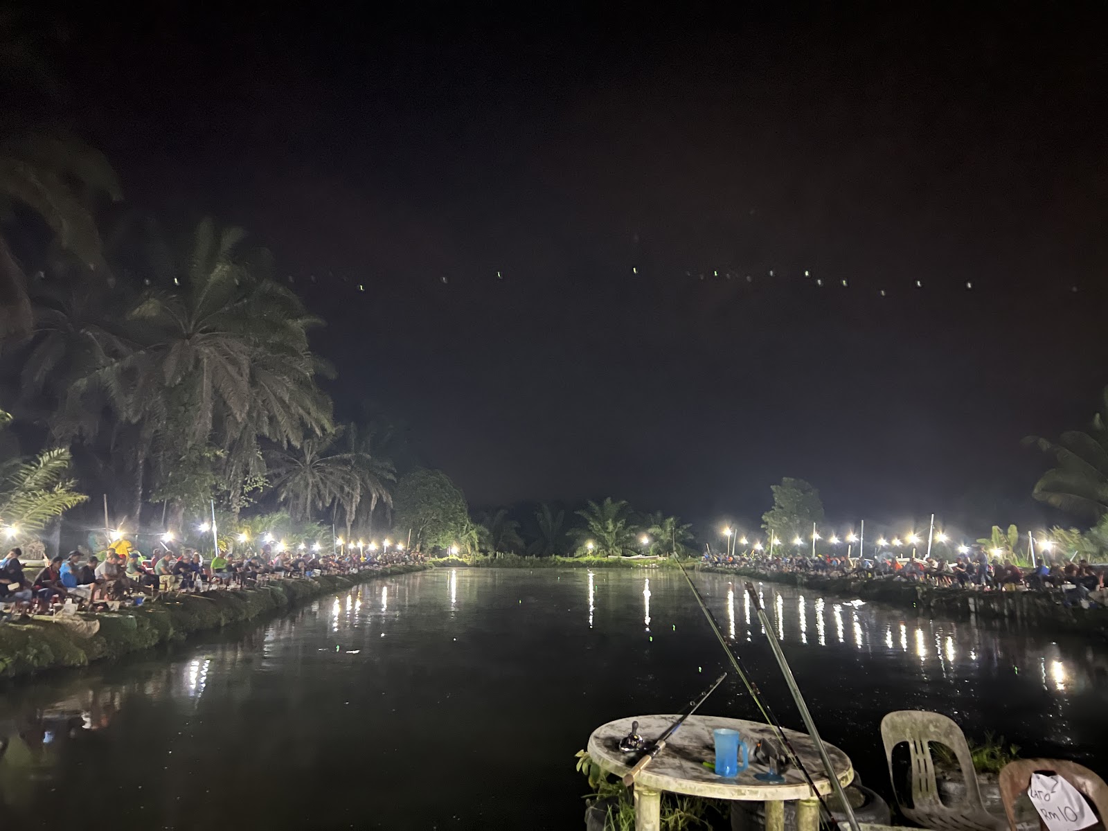 Kolam pancing wak Zainal kampung murni jaya fishing pond