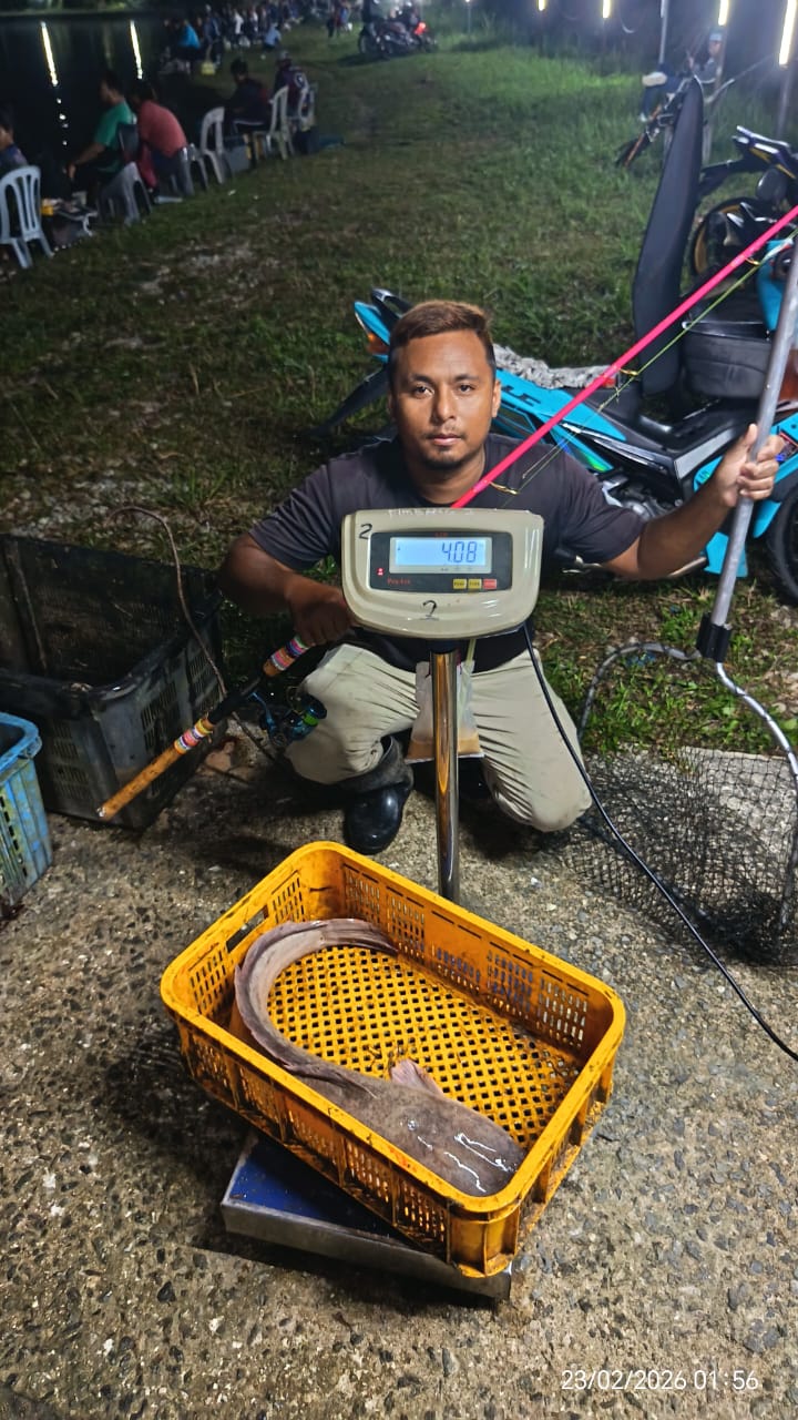 Kolam Kaseh Mini Tasik Felda Inas, kolam pancing di Kulai, Johor (gambar 2)