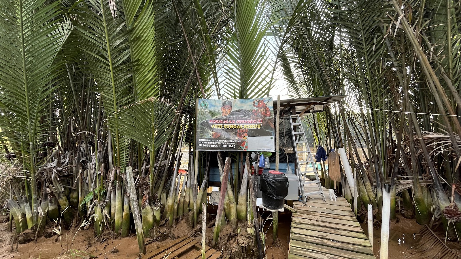 PANGKALAN SEPANGGAI JETI SUNGAI BINDU, kolam pancing di Johor (gambar 2)