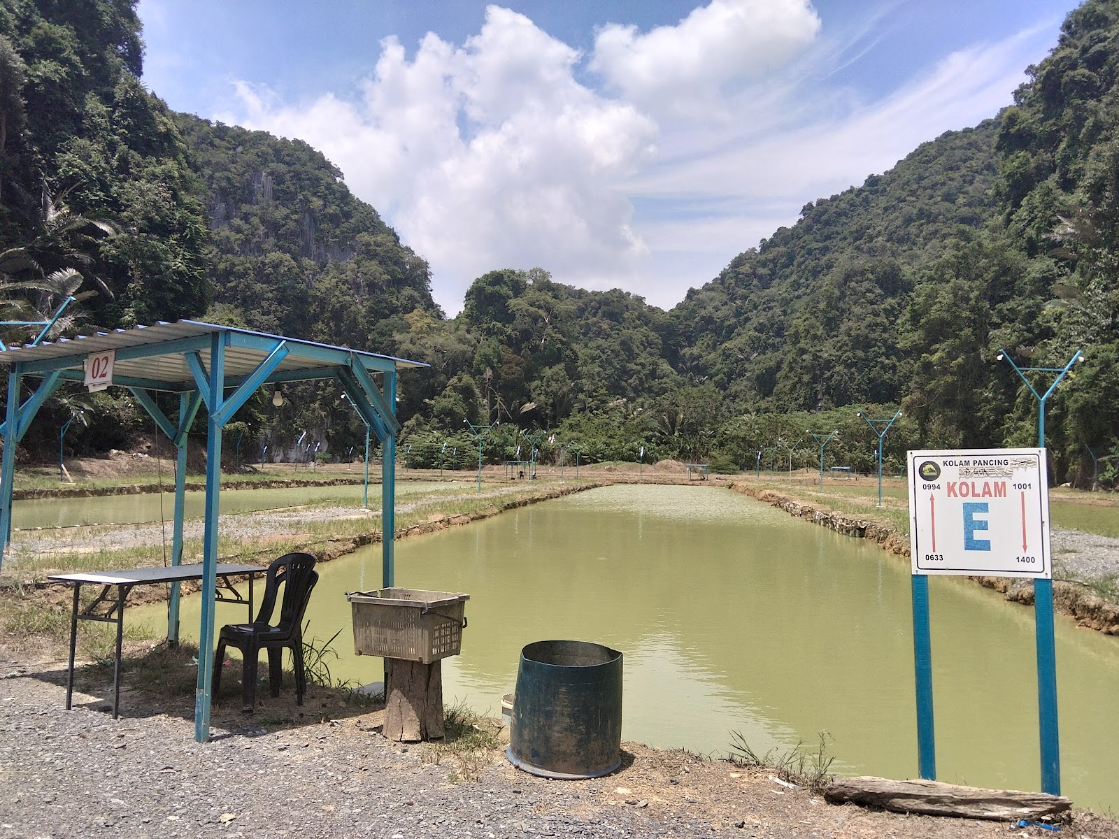 Kolam pancing Kolam Pancing D'Gua,ladang serasa,kelantan