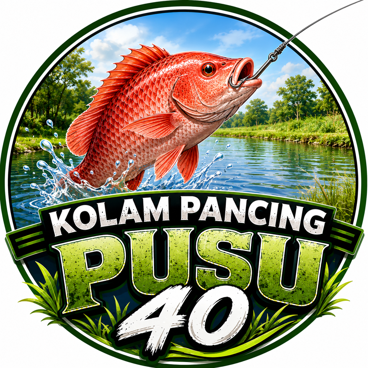 Kolam Pancing Pusu 40 - KPP40, kolam pancing di Pasir Mas, Kelantan (gambar 2)