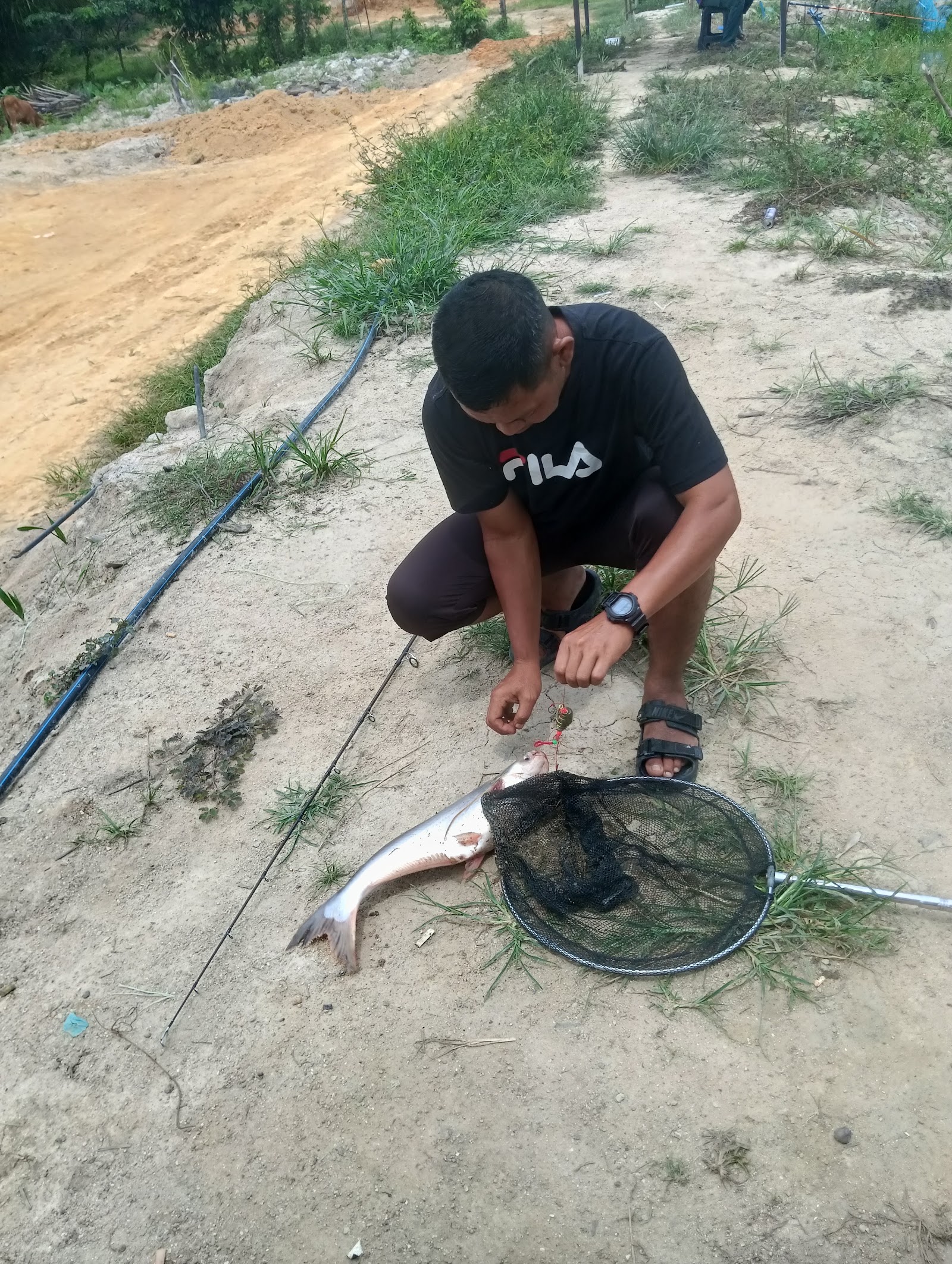 KOLAM PANCING TOK BILAL, fishing pond in Tanah Merah, Kelantan (photo 3)