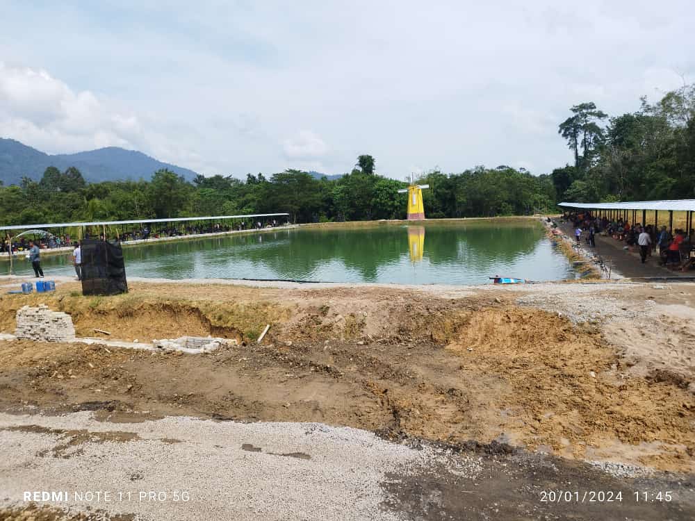 KOLAM PANCING BPT 89, fishing pond in Jeli, Kelantan (photo 2)