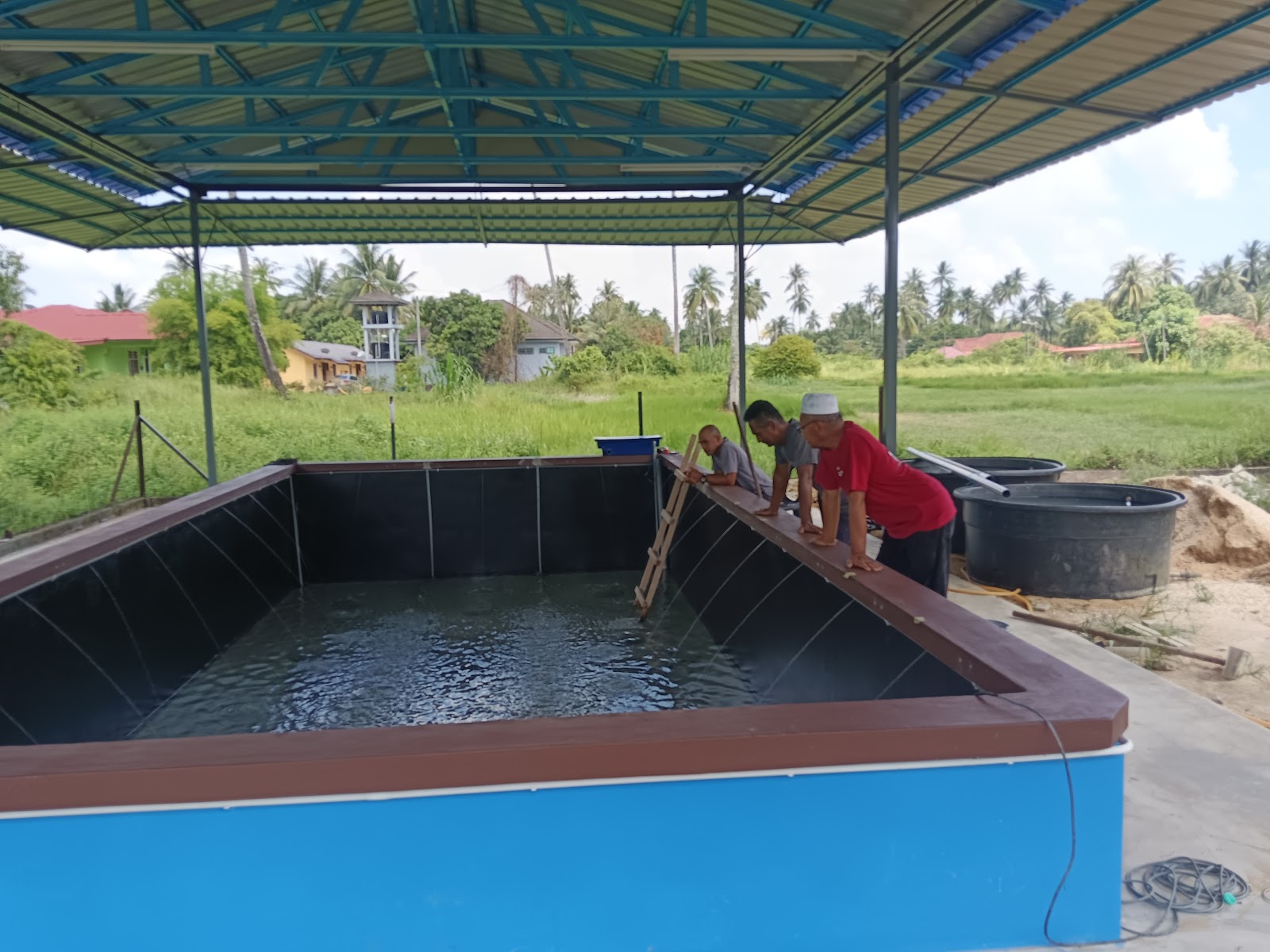 Kolam pancing udang galah bandar bachok, kolam pancing di Bachok, Kelantan (gambar 3)