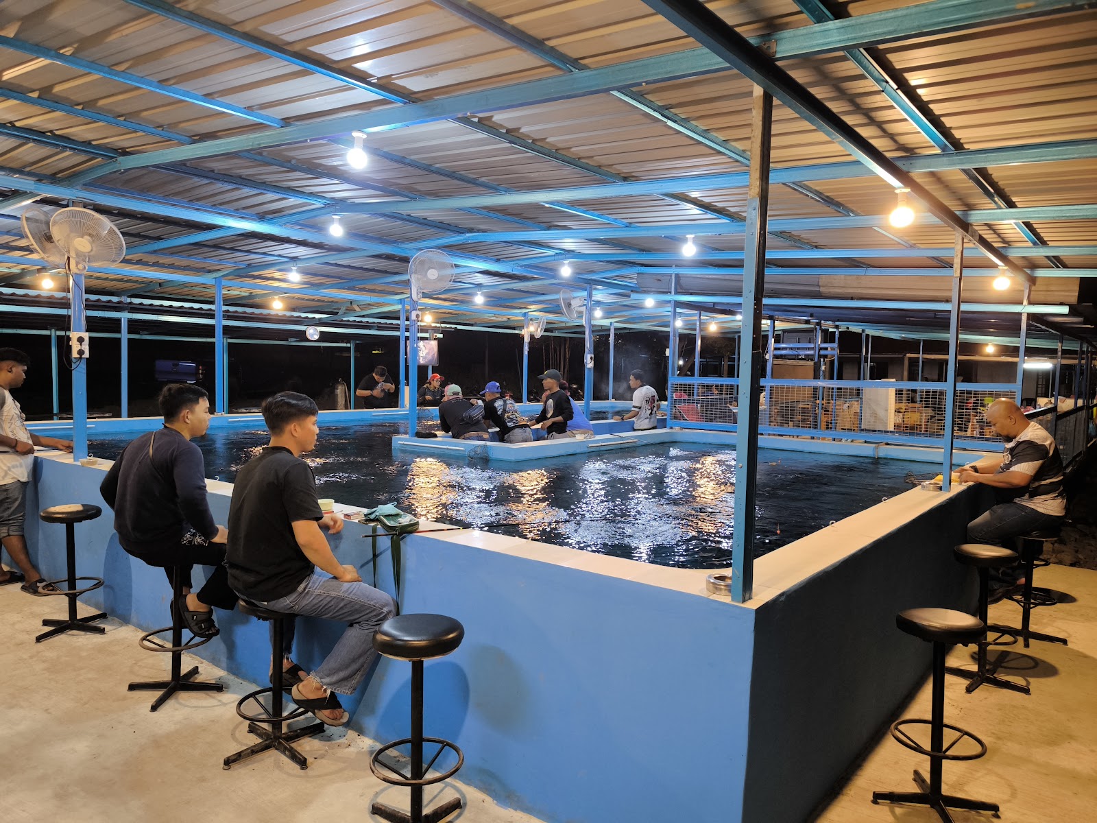 Kolam Pancing Udang Substation fishing pond