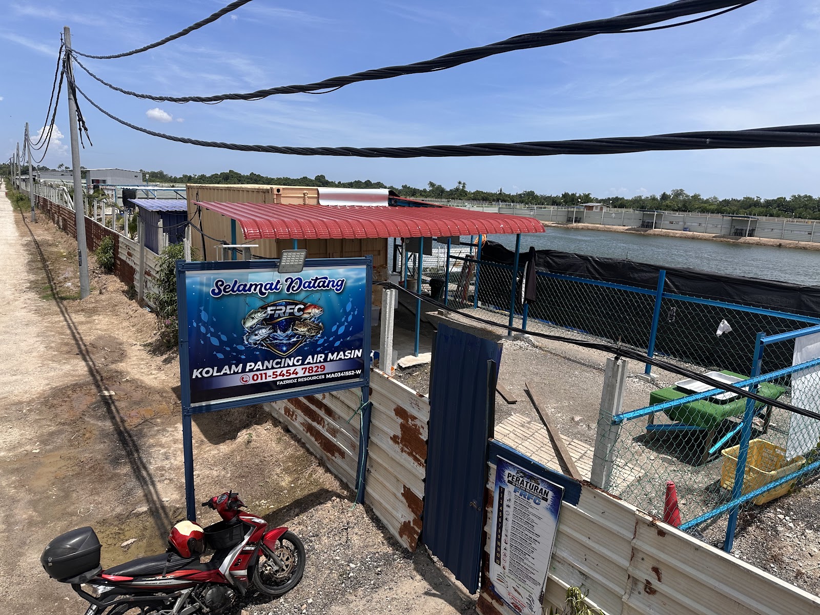 Kolam Pancing Air Masin FRFC, kolam pancing di Nibong Tebal, Pulau Pinang (gambar 2)