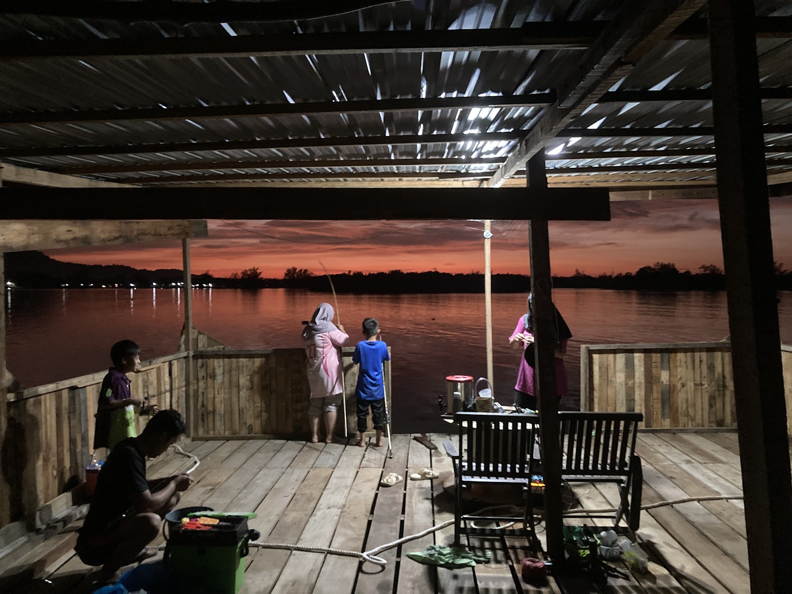 Kelong D'Rasyid, fishing pond in Tuaran, Sabah (photo 3)