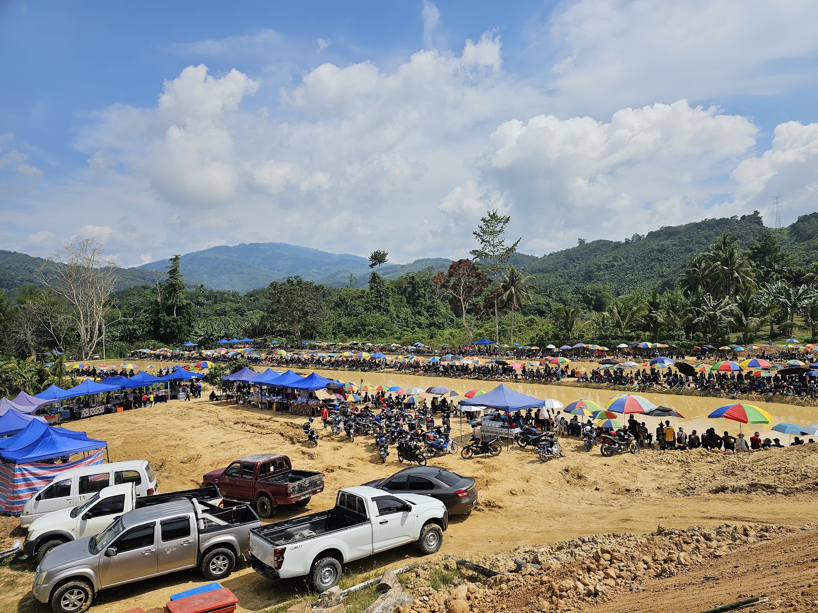 Kolam Senagang Recreation Centre (SRC), kolam pancing di Keningau, Sabah (gambar 2)
