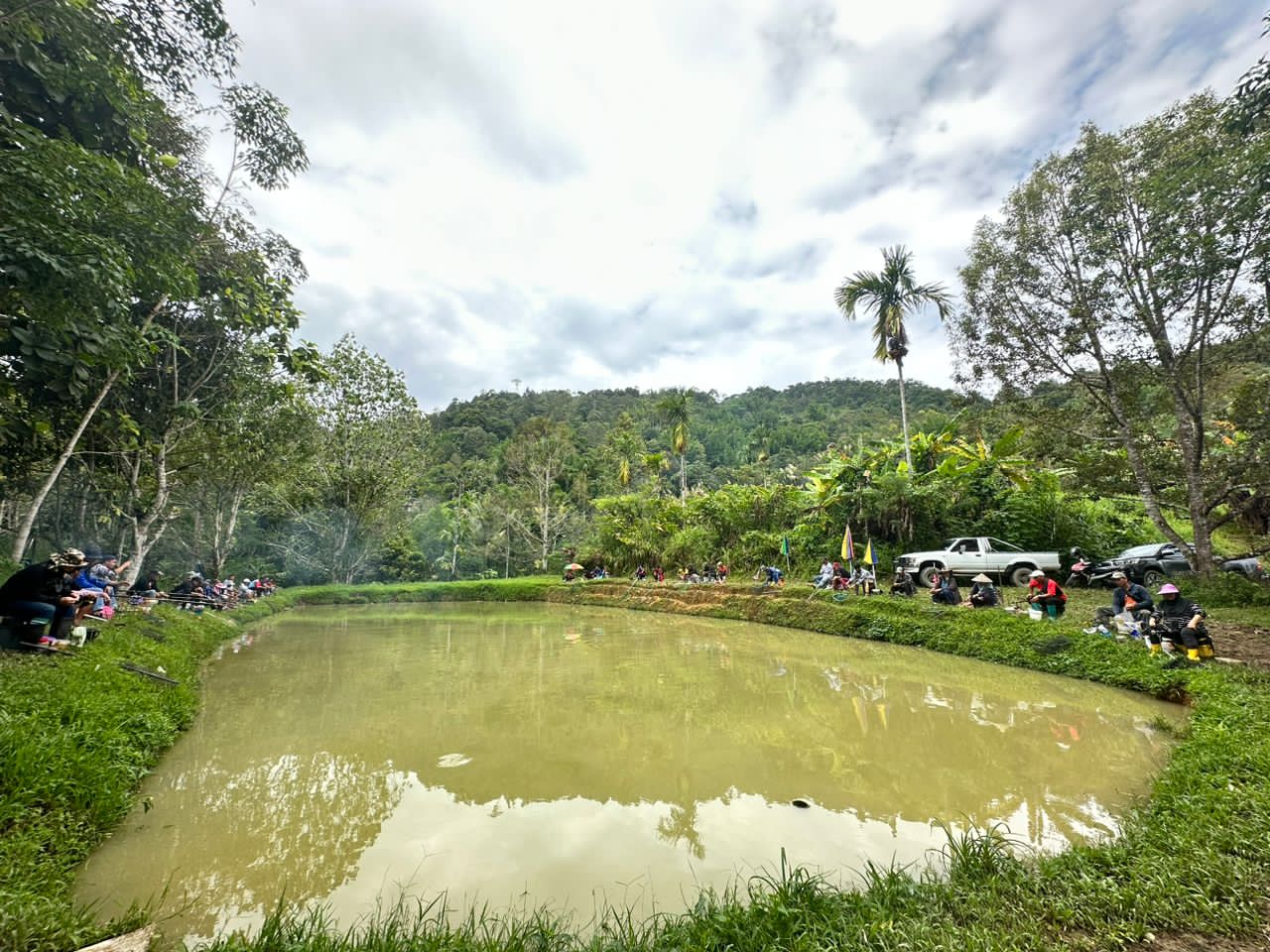 Kolam pancing Kolam De' Sarayo