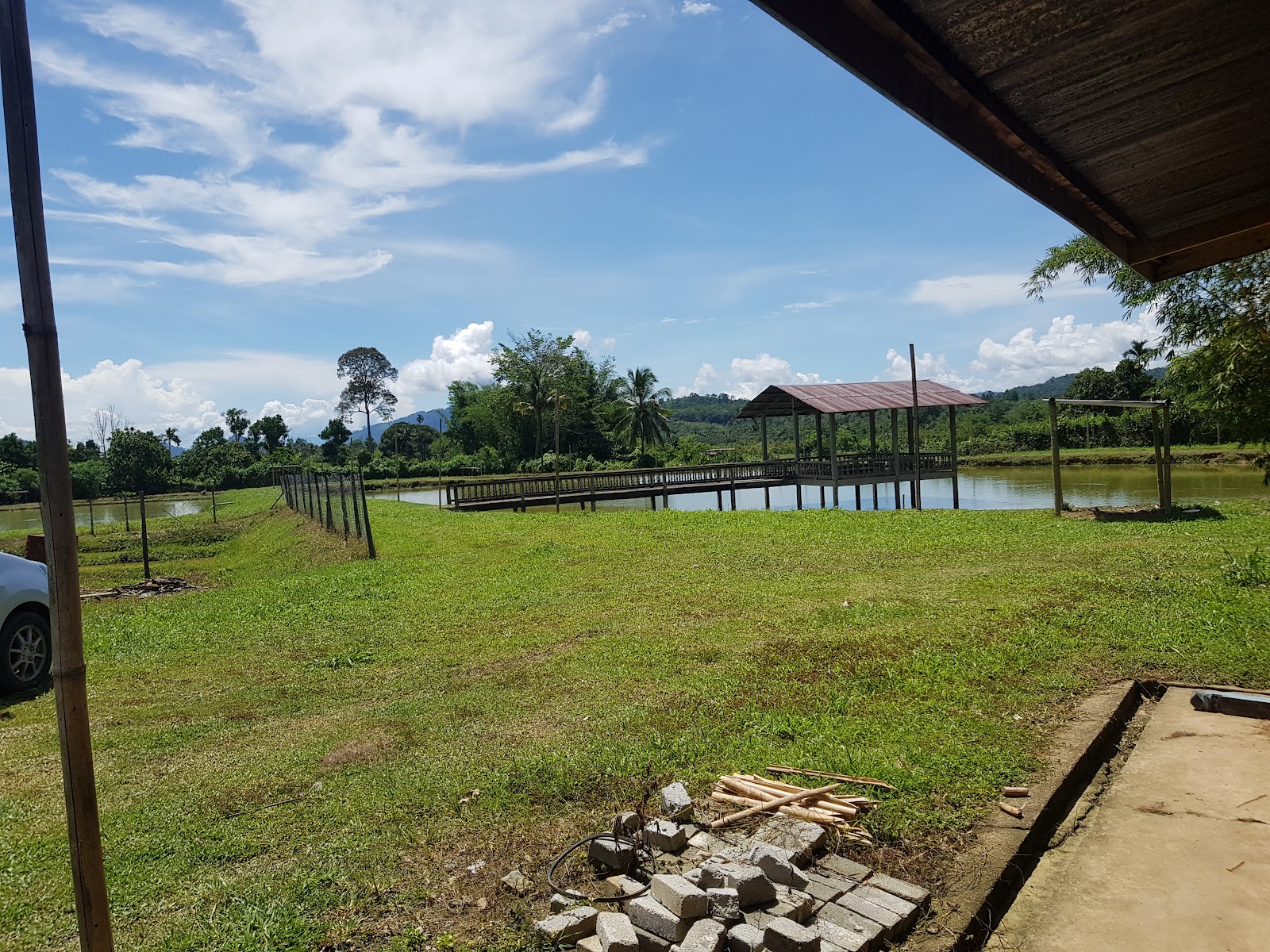 Kolam pancing Kolam Keligan Ranau
