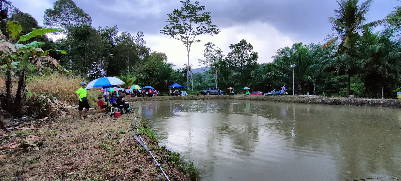 Kolam MUGA, kolam pancing di Ranau, Sabah (gambar 2)