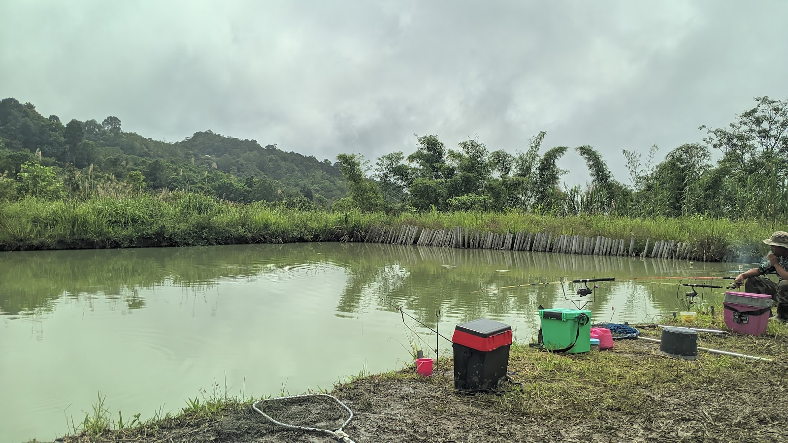 Kolam Siba Himbaan (KSH), fishing pond in Kundasang, Sabah (photo 2)