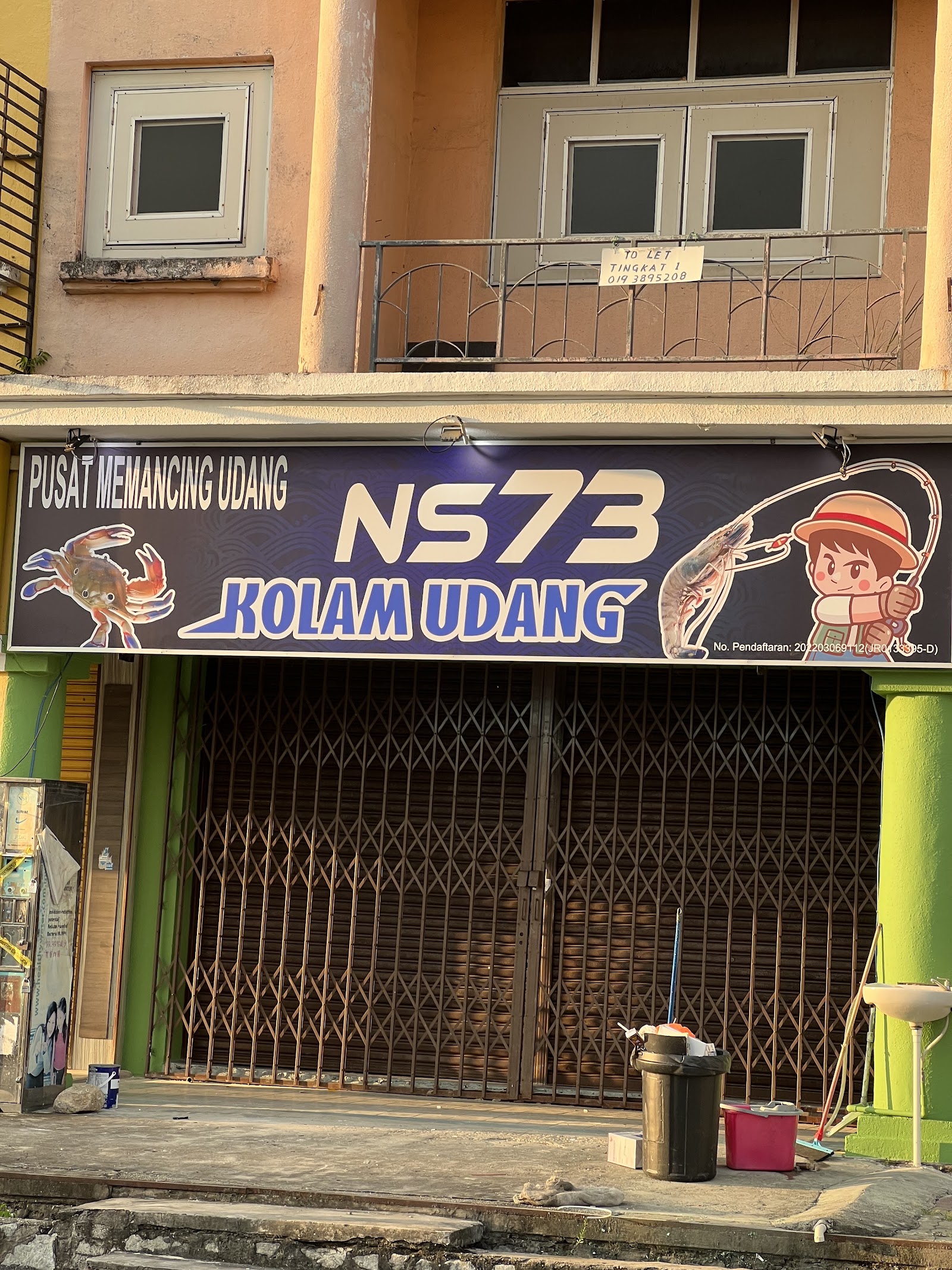 Kolam pancing NS73 kolam udang