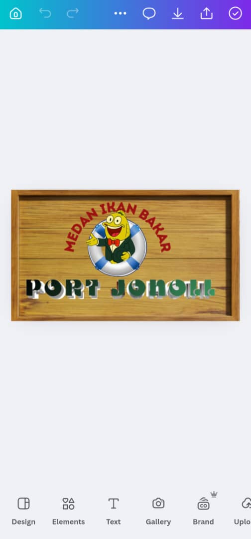 PORT JONOLL (kolam memancing dan medan ikan bakar), kolam pancing di Linggi, Negeri Sembilan (gambar 2)