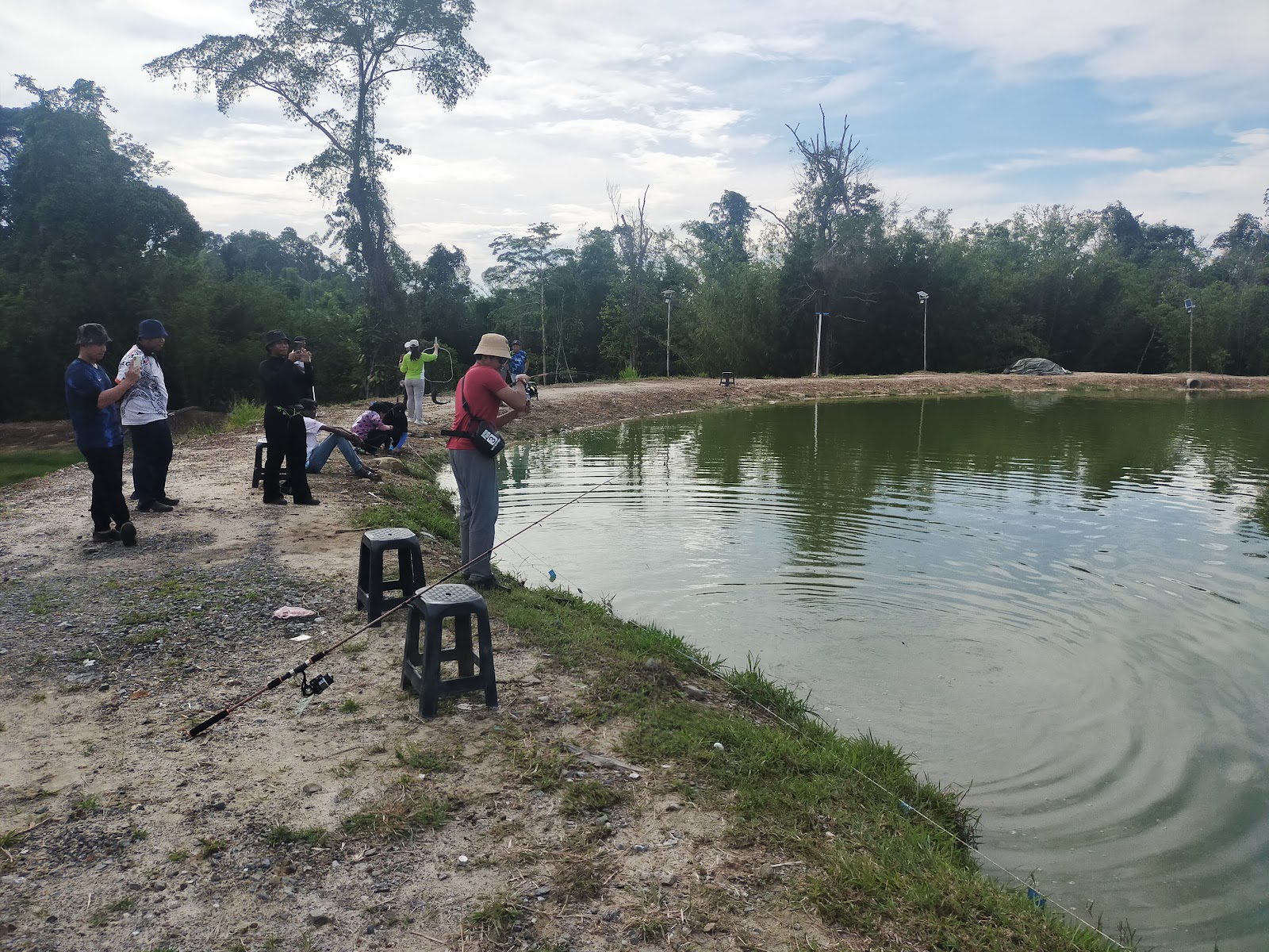 Kolam pancing Bintulu fishing park
