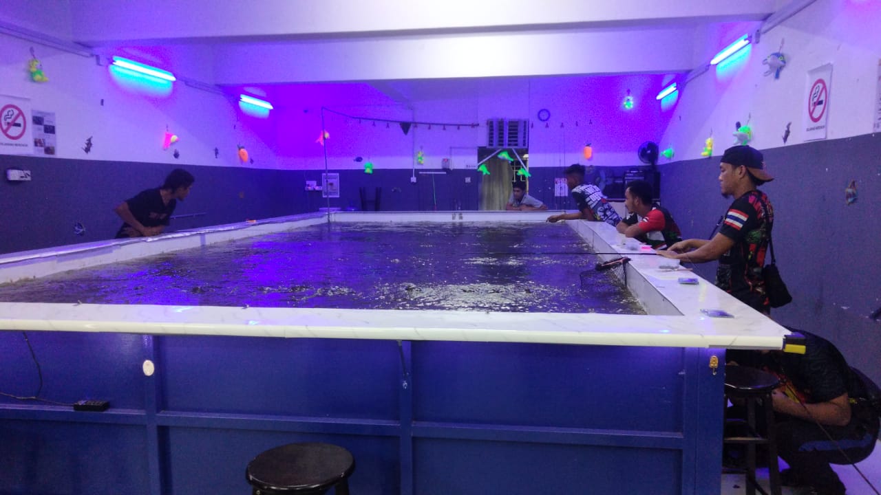 Kolam pancing GO AMAZING Recreational Fishing Cafe