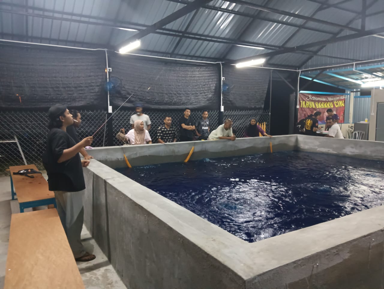 Kolam pancing Kolam Mancing Udang Galah Pepper Hill